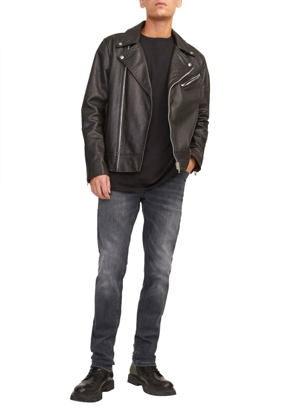 JACK&JONES ESSENTIALS Jeans Jjiglenn Jjoriginal Cb 817 Noos Jack&Jones - Nero