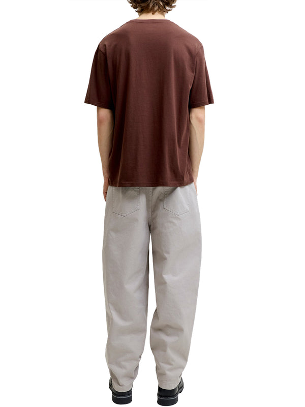 JACK&JONES ESSENTIALS Jack&Jones T-Shirt Logo Frontale Marrone