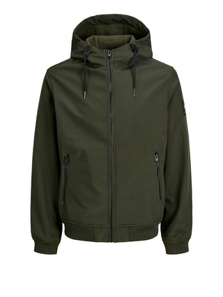 JACK&JONES ESSENTIALS Giacca Jack&Jones Softshell - Verde