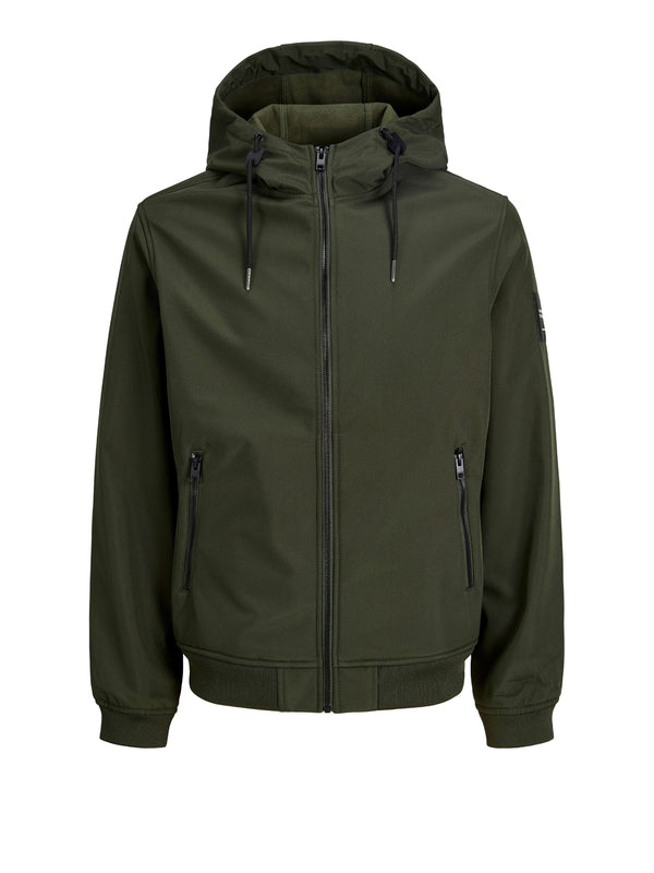 JACK&JONES ESSENTIALS Giacca Jack&Jones Softshell - Verde