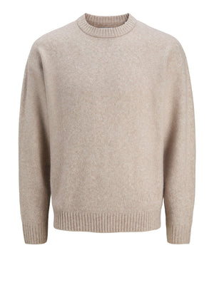 Jack&Jones Maglione Jack&Jones Tinta Unita Grigio