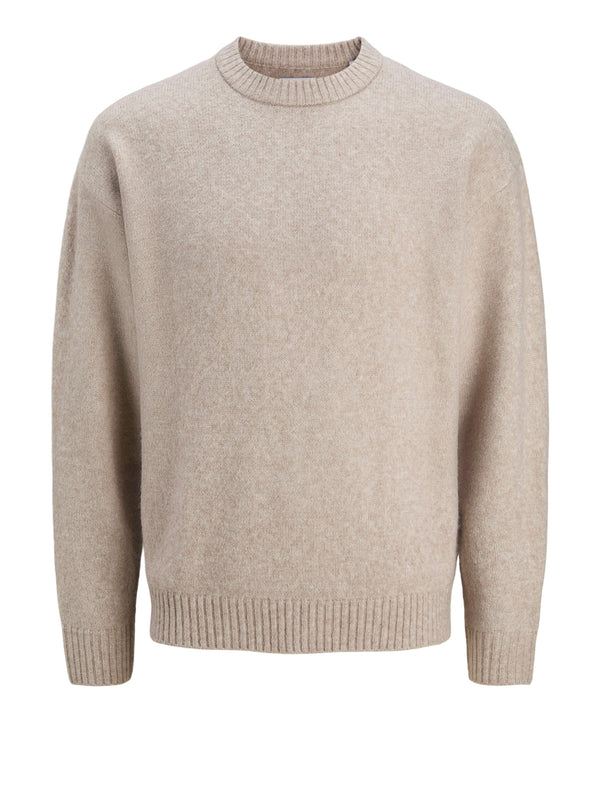 Jack&Jones Maglione Jack&Jones Tinta Unita Grigio