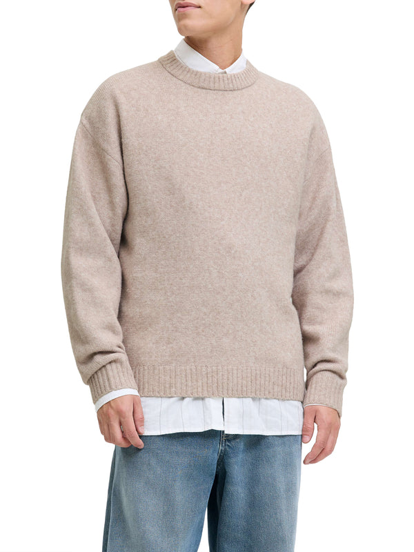 Jack&Jones Maglione Jack&Jones Tinta Unita Grigio