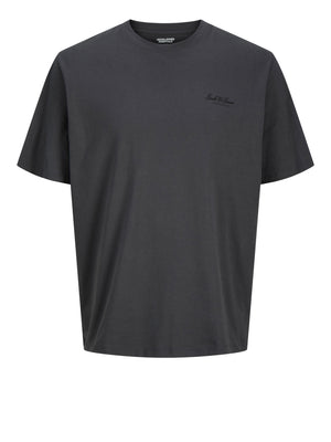 JACK&JONES ESSENTIALS T-Shirt Jack&Jones Tinta Unita Grigio