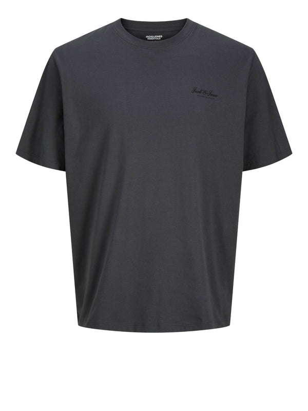 JACK&JONES ESSENTIALS T-Shirt Jack&Jones Tinta Unita Grigio