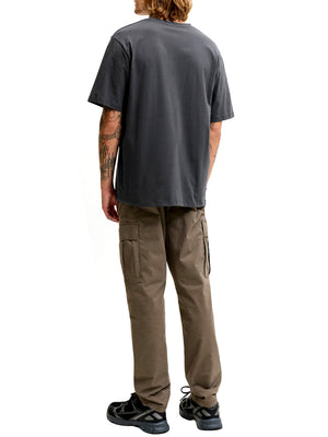 JACK&JONES ESSENTIALS T-Shirt Jack&Jones Tinta Unita Grigio