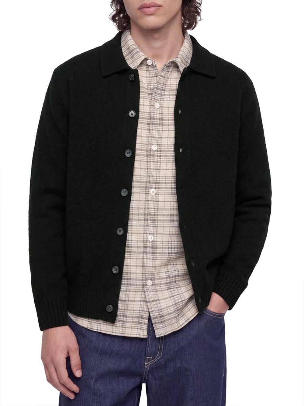 Jack&Jones Cardigan in Maglia Soho Ollie Jack & Jones - Nero