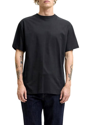 JACK&JONES ESSENTIALS T-Shirt Jack&Jones In Tinta Unita Nero