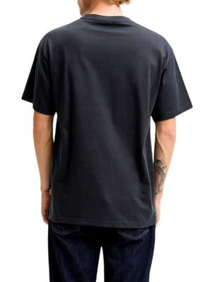 JACK&JONES ESSENTIALS T-Shirt Jack&Jones In Tinta Unita Nero
