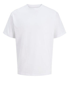 JACK&JONES ESSENTIALS T-Shirt Jack&Jones In Tinta Unita Bianco