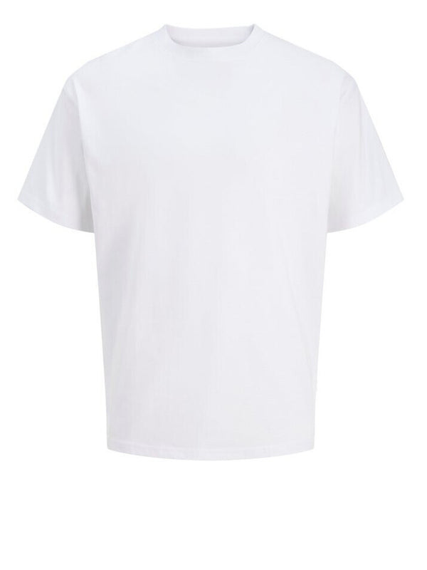 JACK&JONES ESSENTIALS T-Shirt Jack&Jones In Tinta Unita Bianco