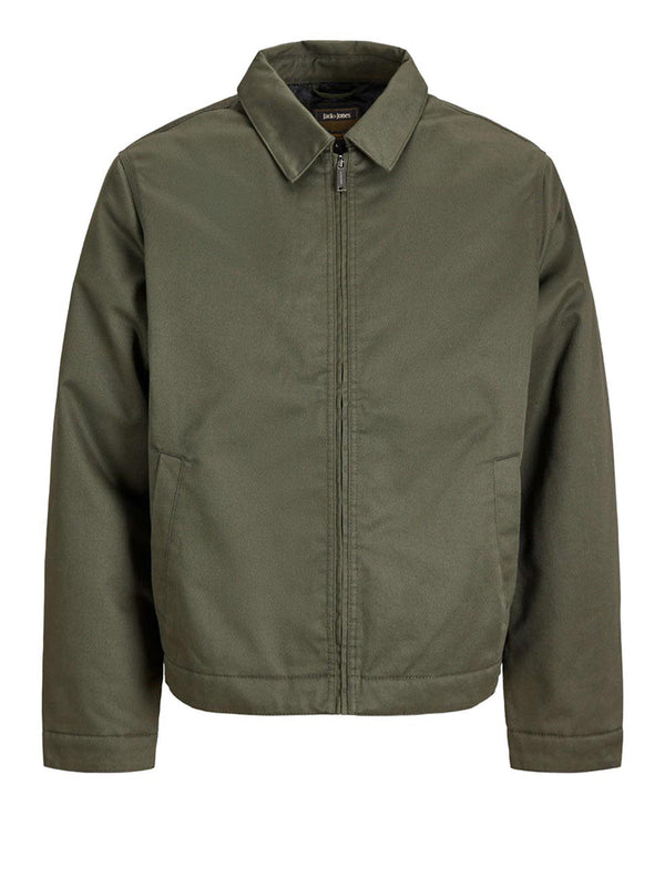 Jack&Jones Giubbotto in Twill Colton Worker Jack & Jones - Verde