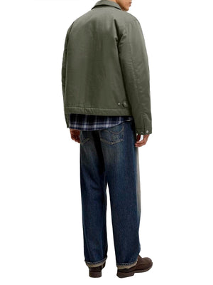 Jack&Jones Giubbotto in Twill Colton Worker Jack & Jones - Verde