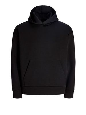 JACK&JONES ESSENTIALS Felpa Jack&Jones Tinta Unita Nero