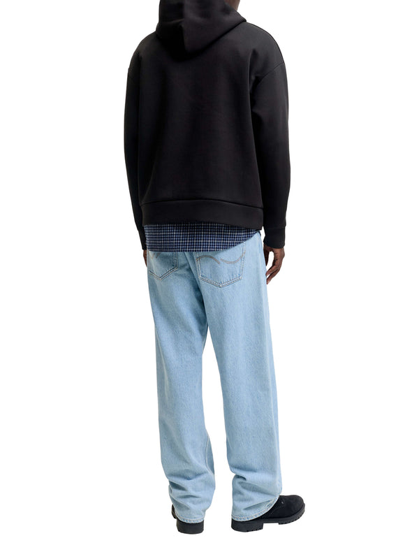 JACK&JONES ESSENTIALS Felpa Jack&Jones Tinta Unita Nero