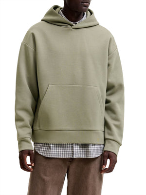 Jack&Jones Felpa con Cappuccio Barron Jack & Jones - Vetiver