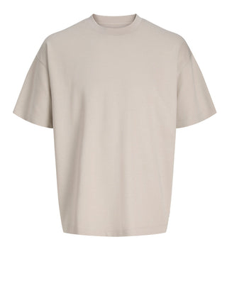 JACK&JONES ESSENTIALS T-Shirt Jack&Jones In Tinta Unita Beige