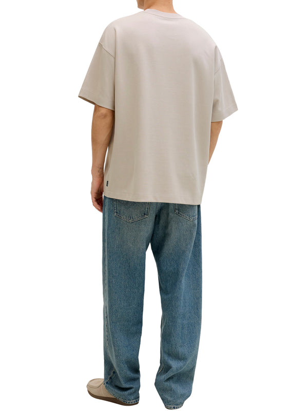 JACK&JONES ESSENTIALS T-Shirt Jack&Jones In Tinta Unita Beige