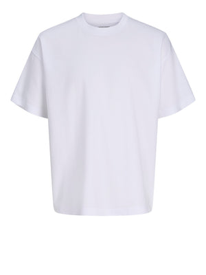JACK&JONES ESSENTIALS T-Shirt Jack&Jones In Tinta Unita White