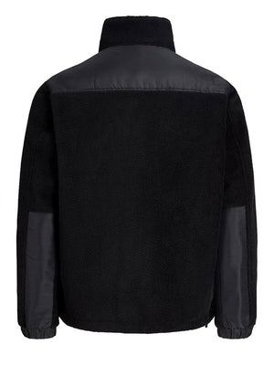 Jack&Jones Giacca in Pile Club Fleece Jack & Jones - Nero