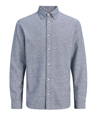JACK&JONES MAIN 3 Camicia Jack&Jones Jprbluharvey Twill Solid - Blu