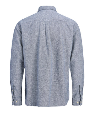 JACK&JONES MAIN 3 Camicia Jack&Jones Jprbluharvey Twill Solid - Blu