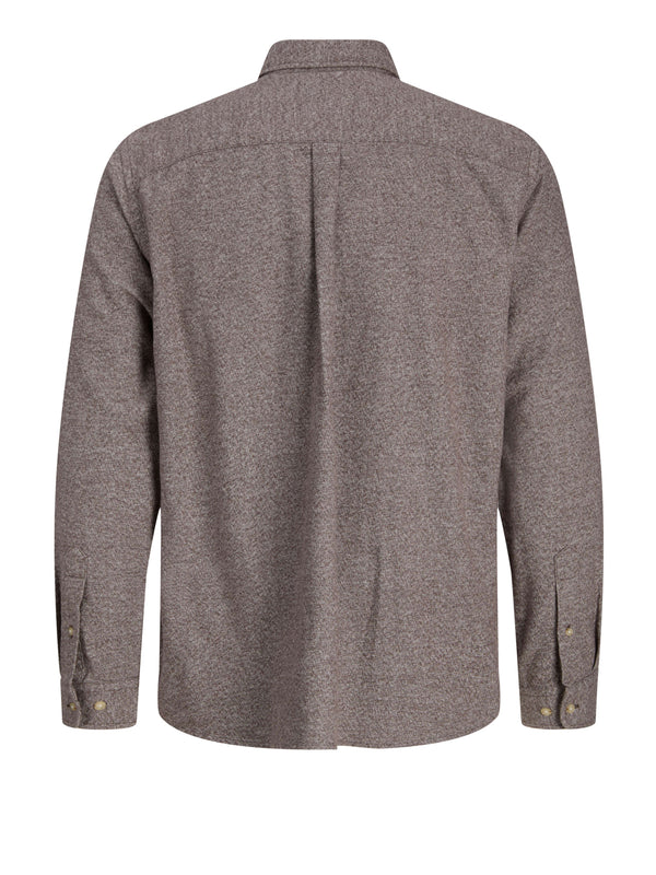 JACK&JONES MAIN 3 Camicia Jack&Jones Jprbluharvey Twill Solid - Marrone