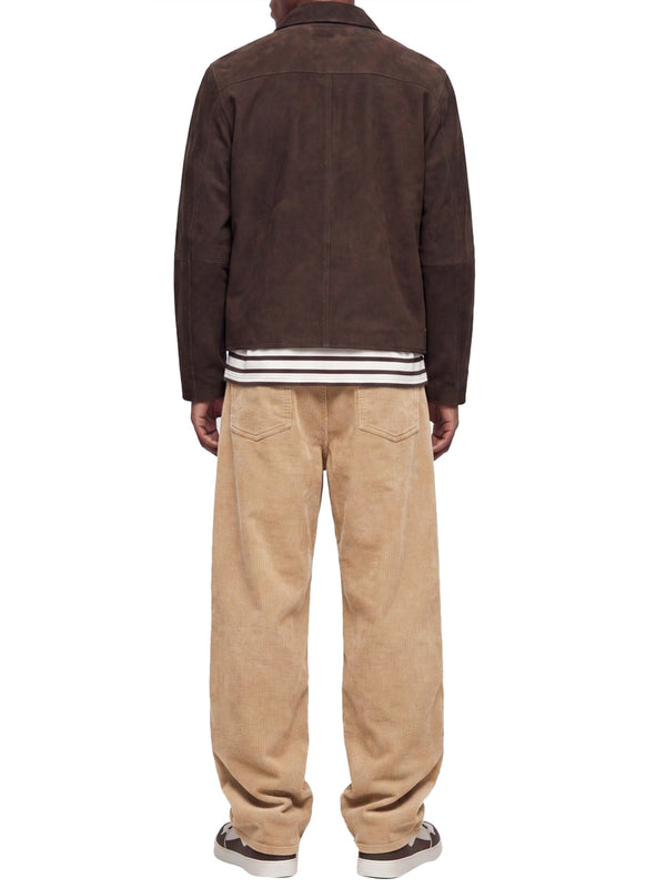 Jack&Jones Pantaloni Jpstalex Original Washed Corduroy - Marrone Chiaro