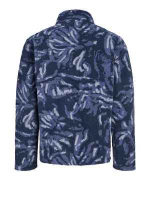 JACK&JONES MAIN 3 Felpa Jack&Jones Jorsalamanco Teddy - Blu