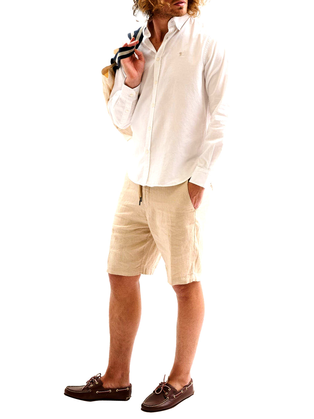 JAGGY Camicia Jaggy Kelly Noos Bianco