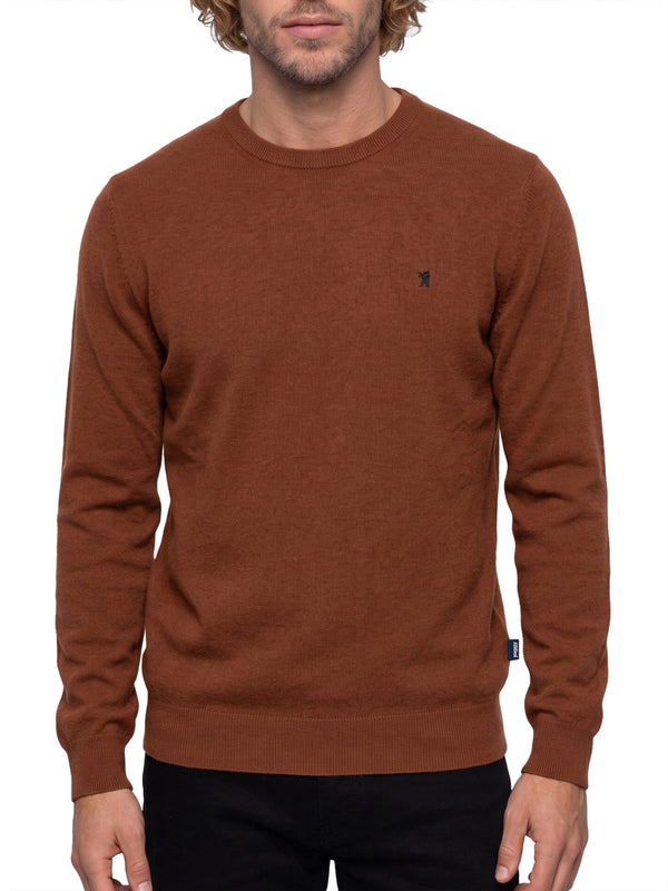 JAGGY Maglia Giro Collo LANZA Jaggy - Toffee