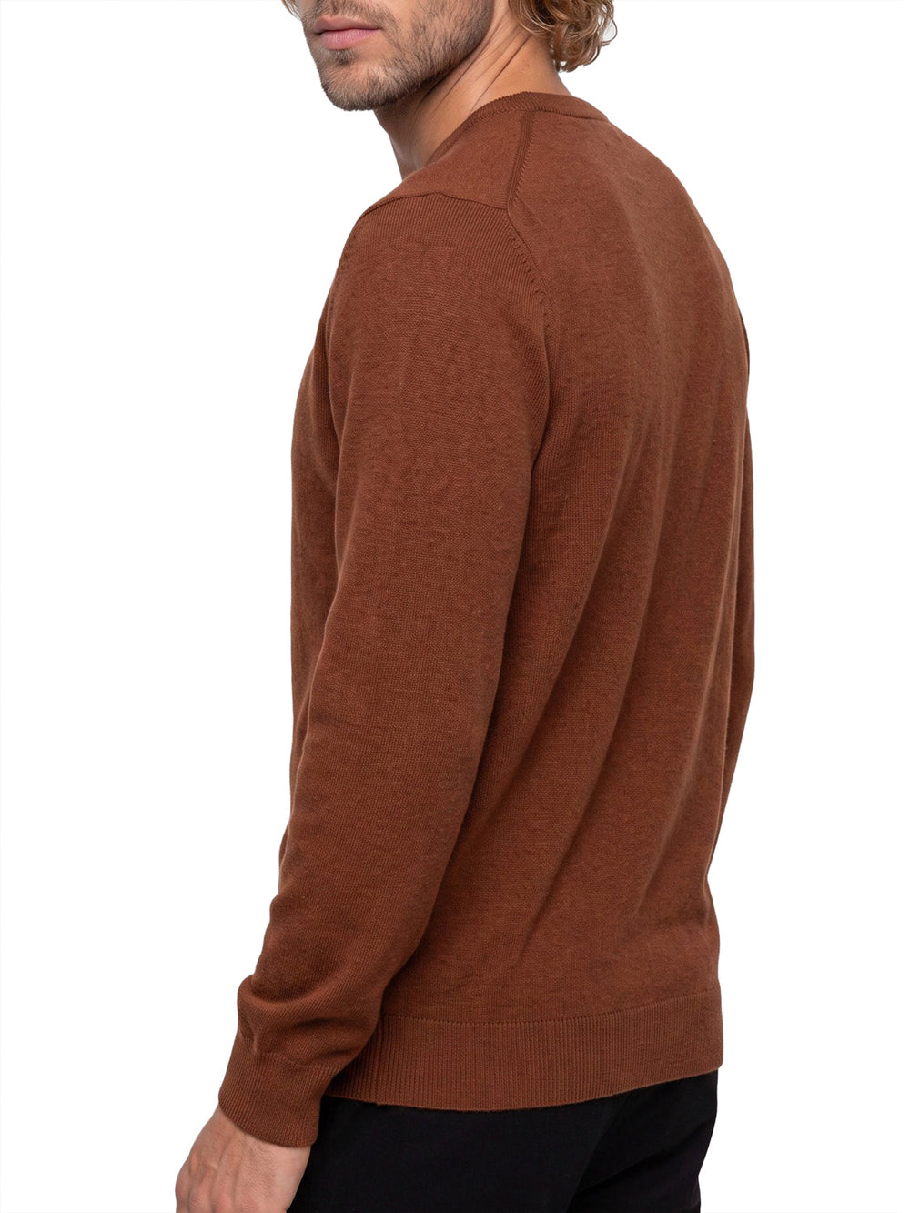 JAGGY Maglia Giro Collo LANZA Jaggy - Toffee