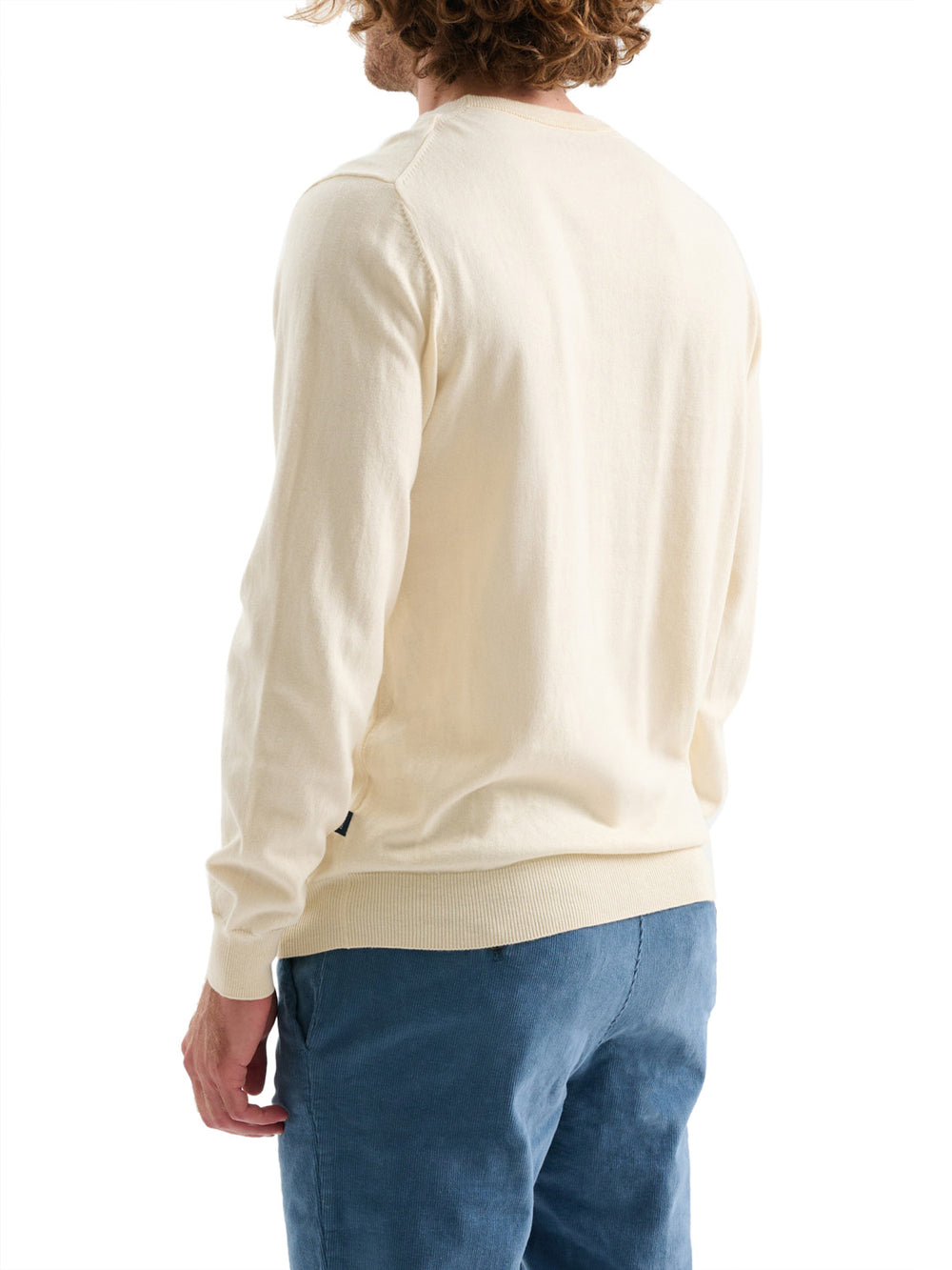 JAGGY Maglia Giro Collo LANZA Jaggy - Panna