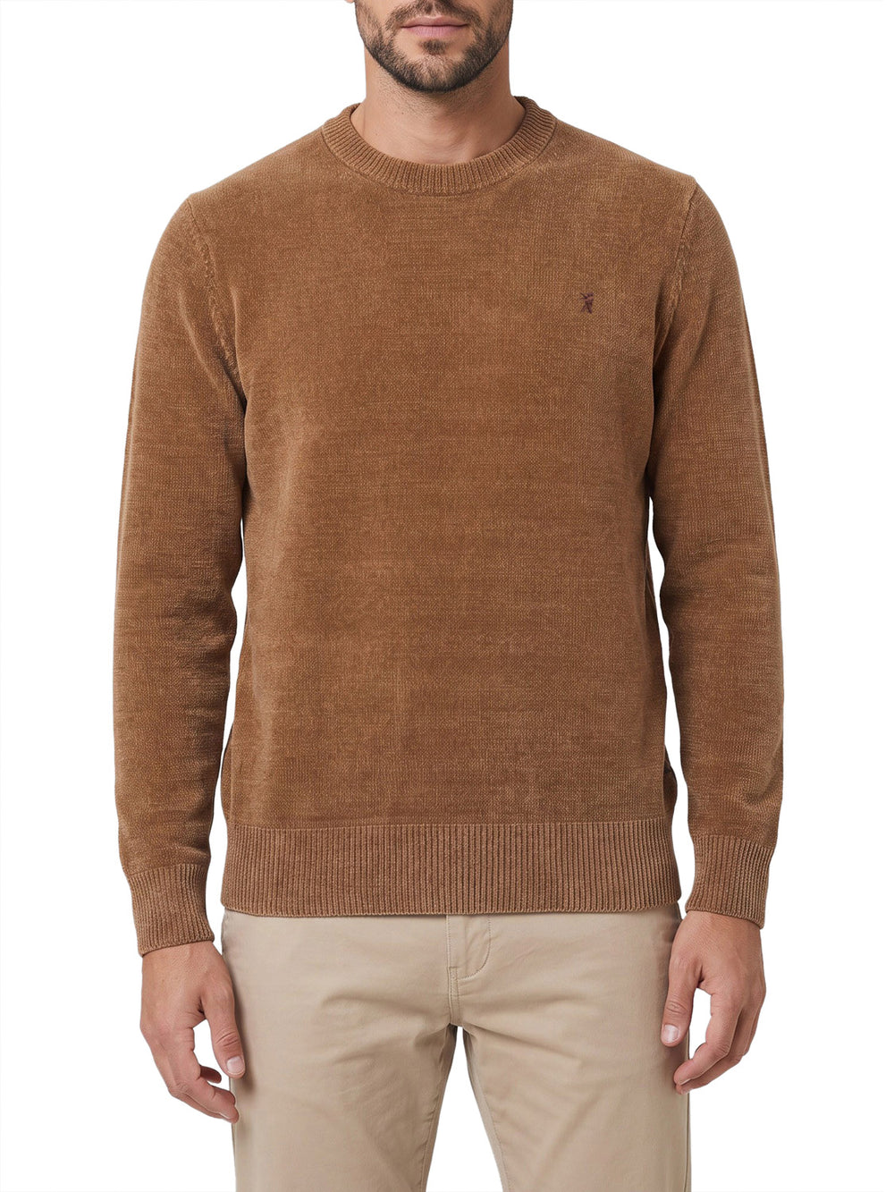 JAGGY Maglia Giro Collo LEWIS Jaggy - Toffee