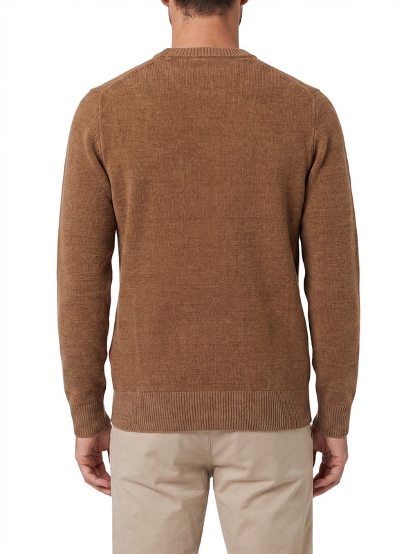 JAGGY Maglia Giro Collo LEWIS Jaggy - Toffee