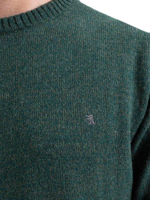 JAGGY Maglia Giro Collo LINUS Jaggy - Verde