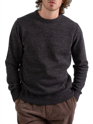 JAGGY Maglia Giro Collo Linus Jaggy - Nero