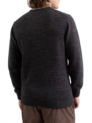 JAGGY Maglia Giro Collo Linus Jaggy - Nero
