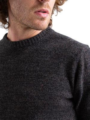 JAGGY Maglia Giro Collo Linus Jaggy - Nero