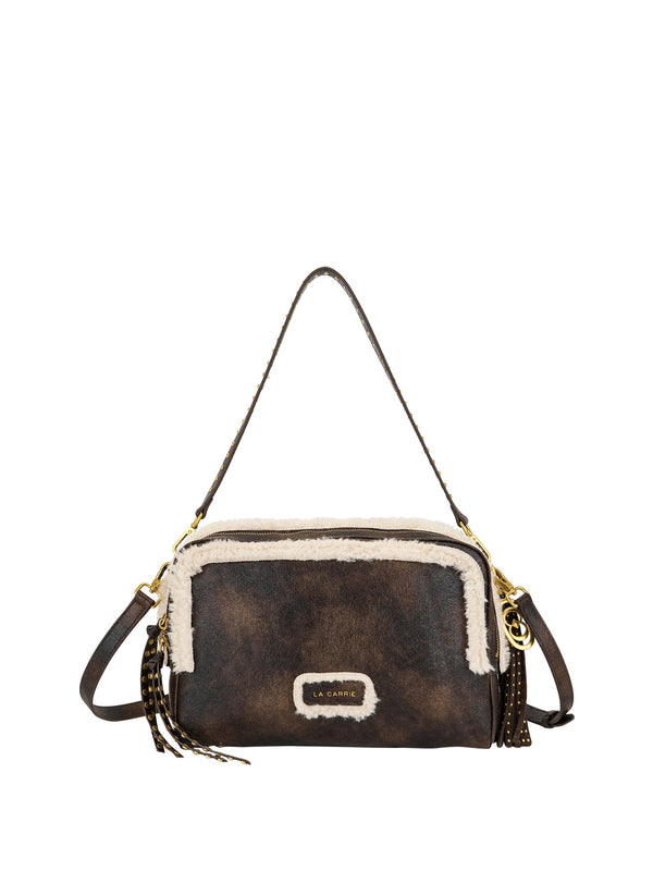La Carrie Borsa Warmtouch Box Bag Eco Mutton La Carrie - Marrone