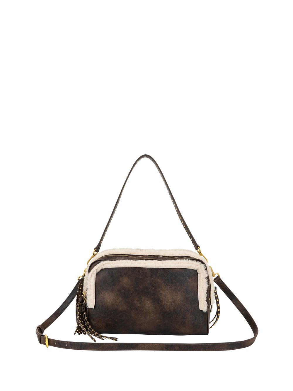 La Carrie Borsa Warmtouch Box Bag Eco Mutton La Carrie - Marrone