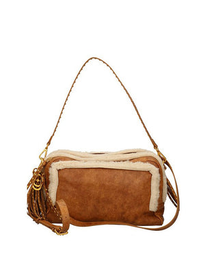 LA CARRIE Borsa Warmtouch Box Bag Eco Mutton La Carrie - Cuoio