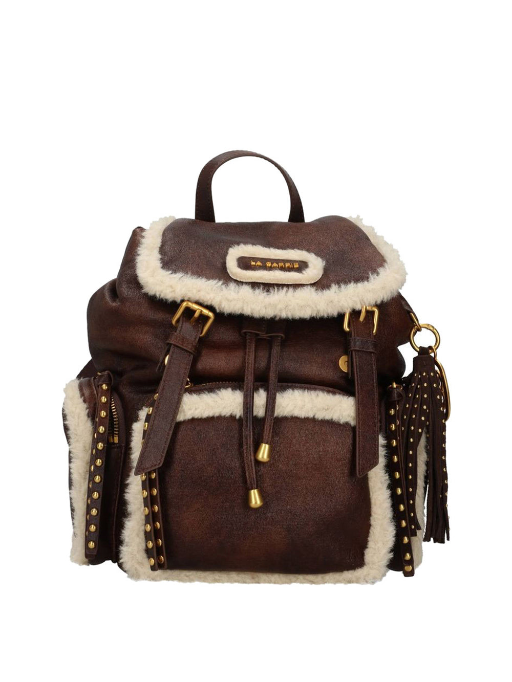 LA CARRIE Zaino Warmtouch Backpack Eco Mutton La Carrie - Marrone