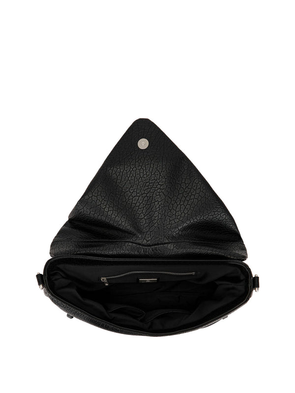 LA CARRIE Borsa Belty Baguette Bull Leather La Carrie - Nero