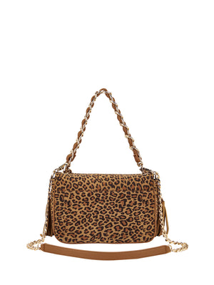 La Carrie Borsa Lio Med.Isabel Suede La Carrie - Marrone