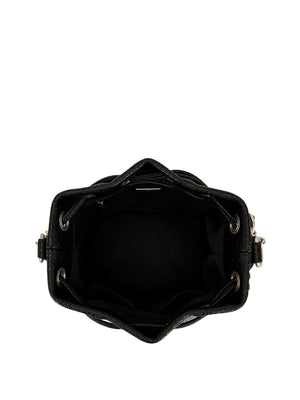 LA CARRIE Borsa Belty Bucket Bull Leather La Carrie - Nero