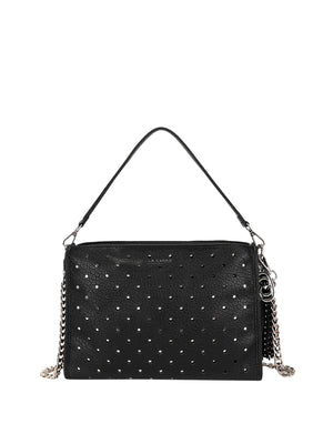 LA CARRIE Borsa Downtown Soft Shoulder Bag Bull Leather La Carrie - Nero