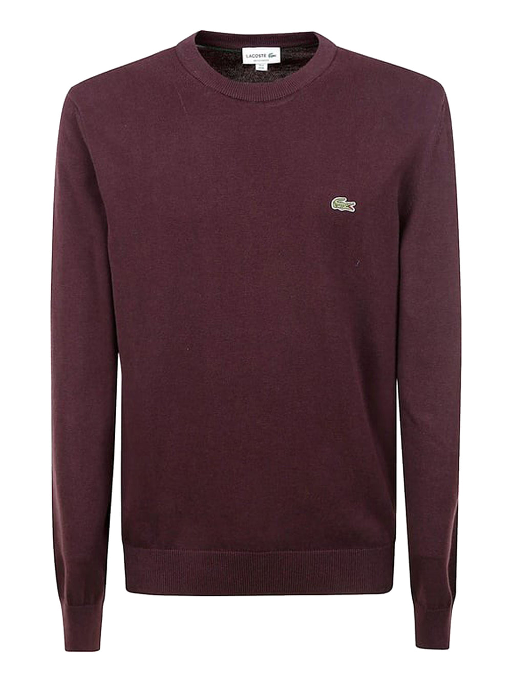 Lacoste Maglione Lacoste Logo Frontale Bordeaux