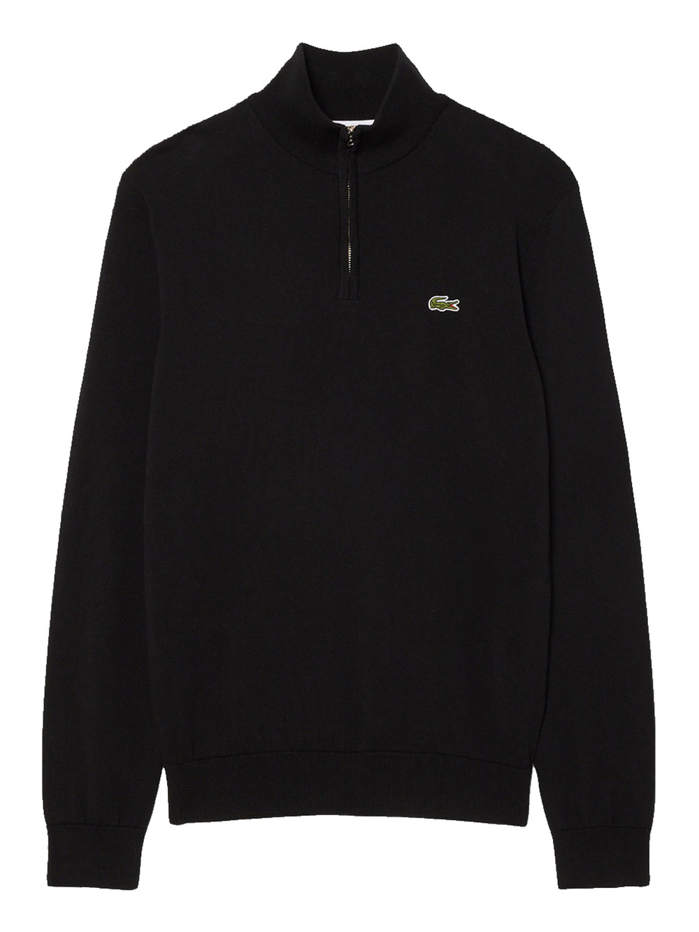 LACOSTE Maglione Lacoste Logo Ricamato Nero