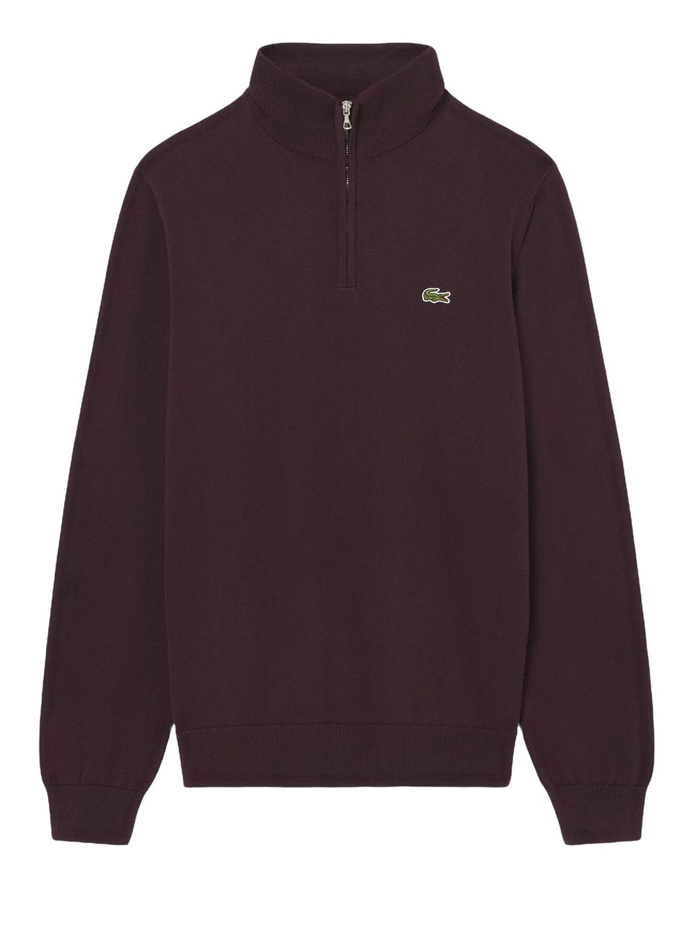 LACOSTE Maglione Lacoste In Tinta Unita Bordeaux
